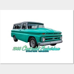 1966 Chevrolet Suburban Station Wagon Posters and Art